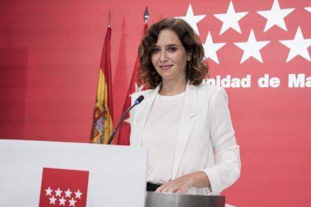 Isabel Díaz Ayuso, Presidenta de la Comunidad de Madrid.