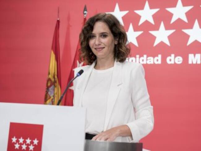 Isabel Díaz Ayuso, Presidenta de la Comunidad de Madrid.