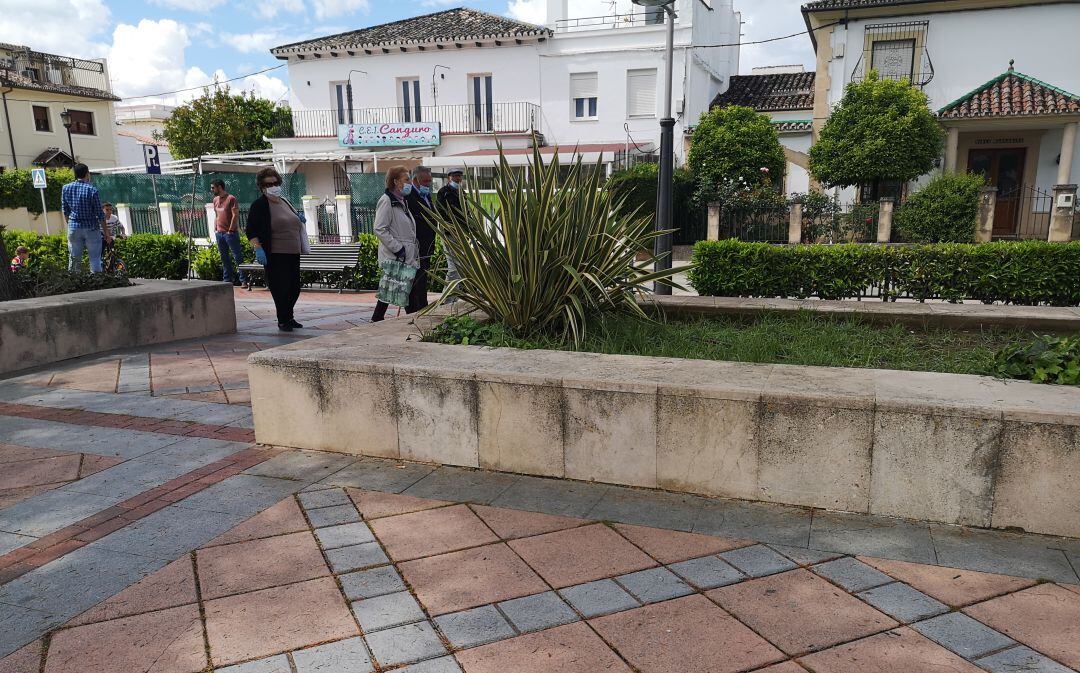 La avenida Martínez Anstein es una zona habitual de paseo de los ciudadanos de Ronda