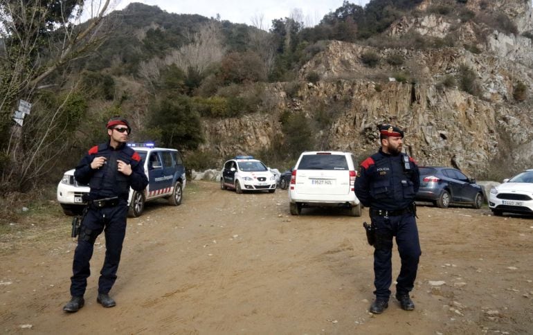 El detingut pel doble crim de Susqueda, Jordi Magentí, va tornar al pantà per fer la reconstrucció