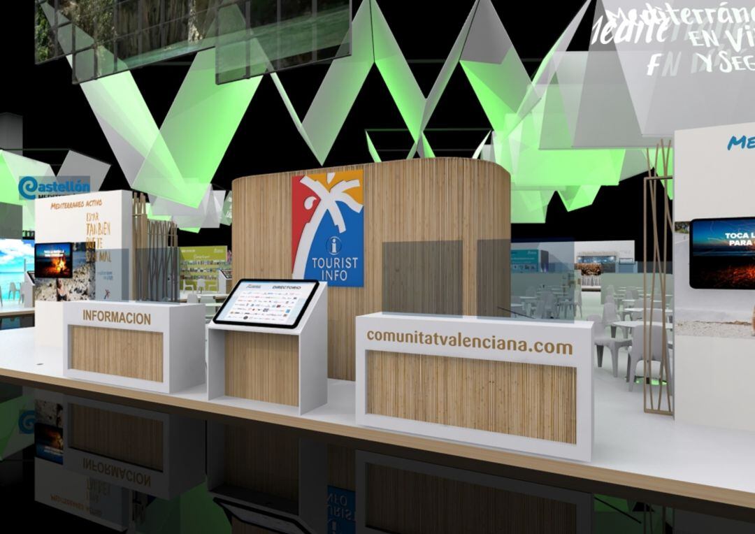 Stand de la Comunitat Valenciana en FITUR 2021