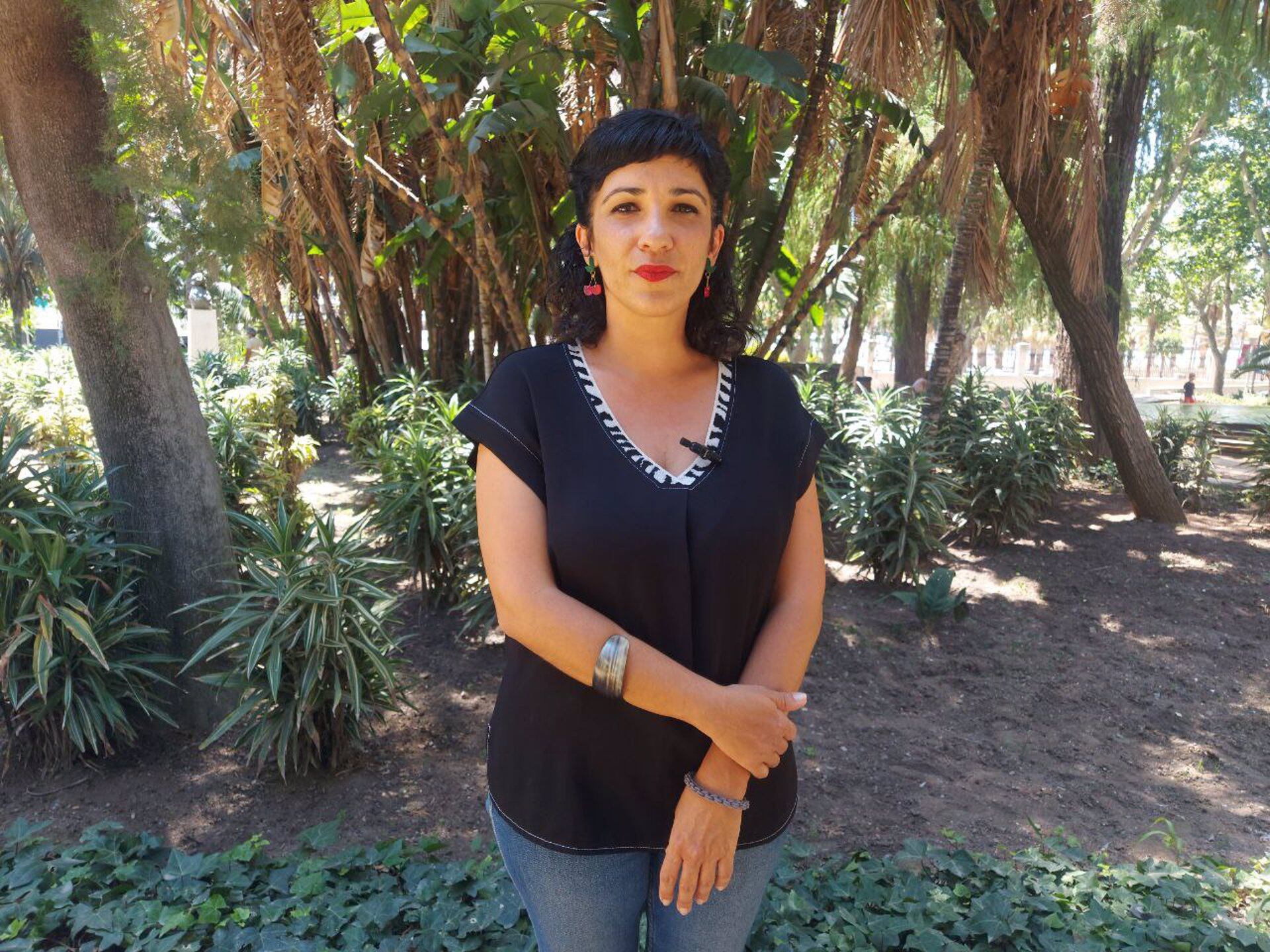 La portavoz del grupo municipal Con Málaga, Toni Morillas