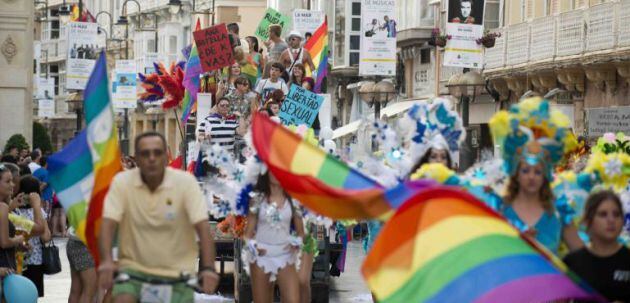 Fiesta del Orgullo LGTBI 2017 por las calles de Cartagena