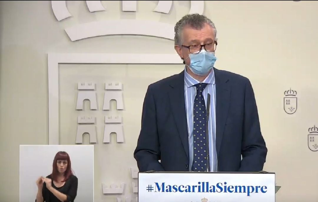 Consejero de Salud, Juan José Pedreño