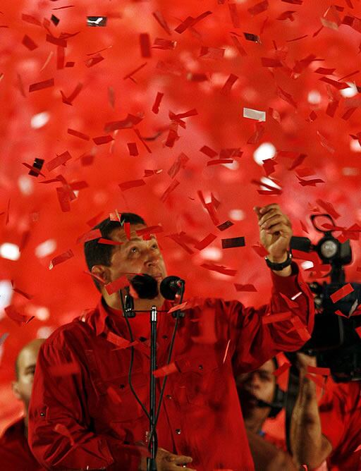 El presidente de Venezuela, Hugo Chávez