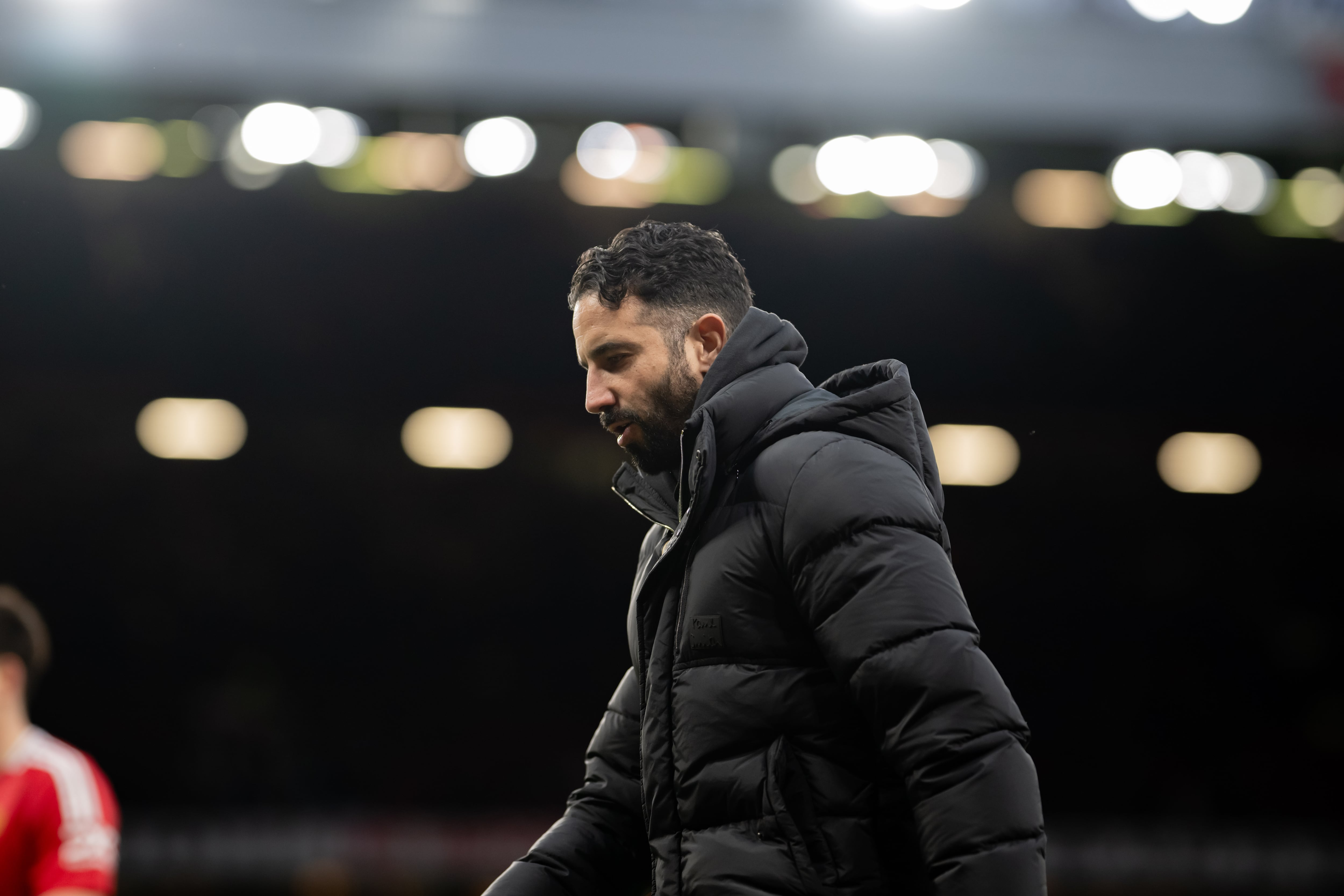 Ruben Amorim, durante el partido de FA Cup entre Manchester United y Fulham