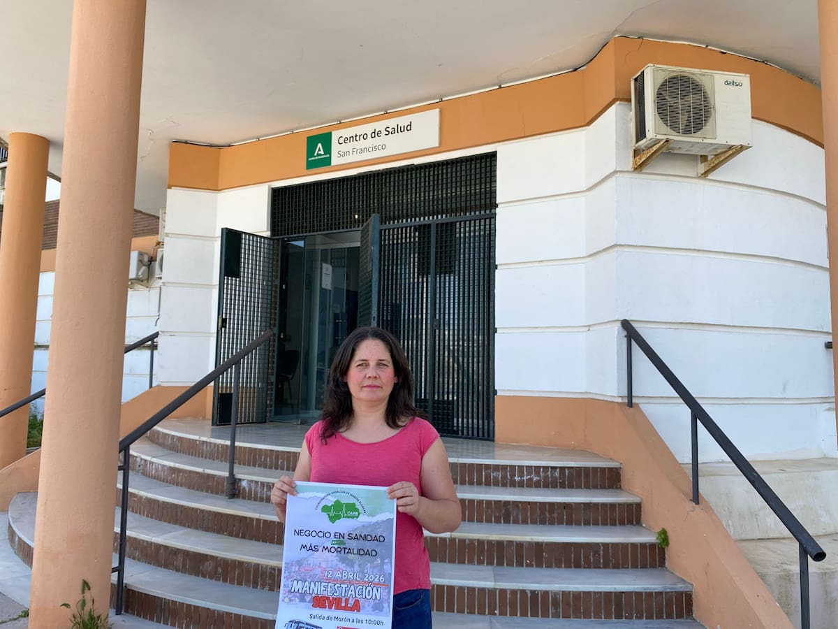 Izquierda Unida convoca a los vecinos de Morón a manifestarse en defensa de la sanidad pública