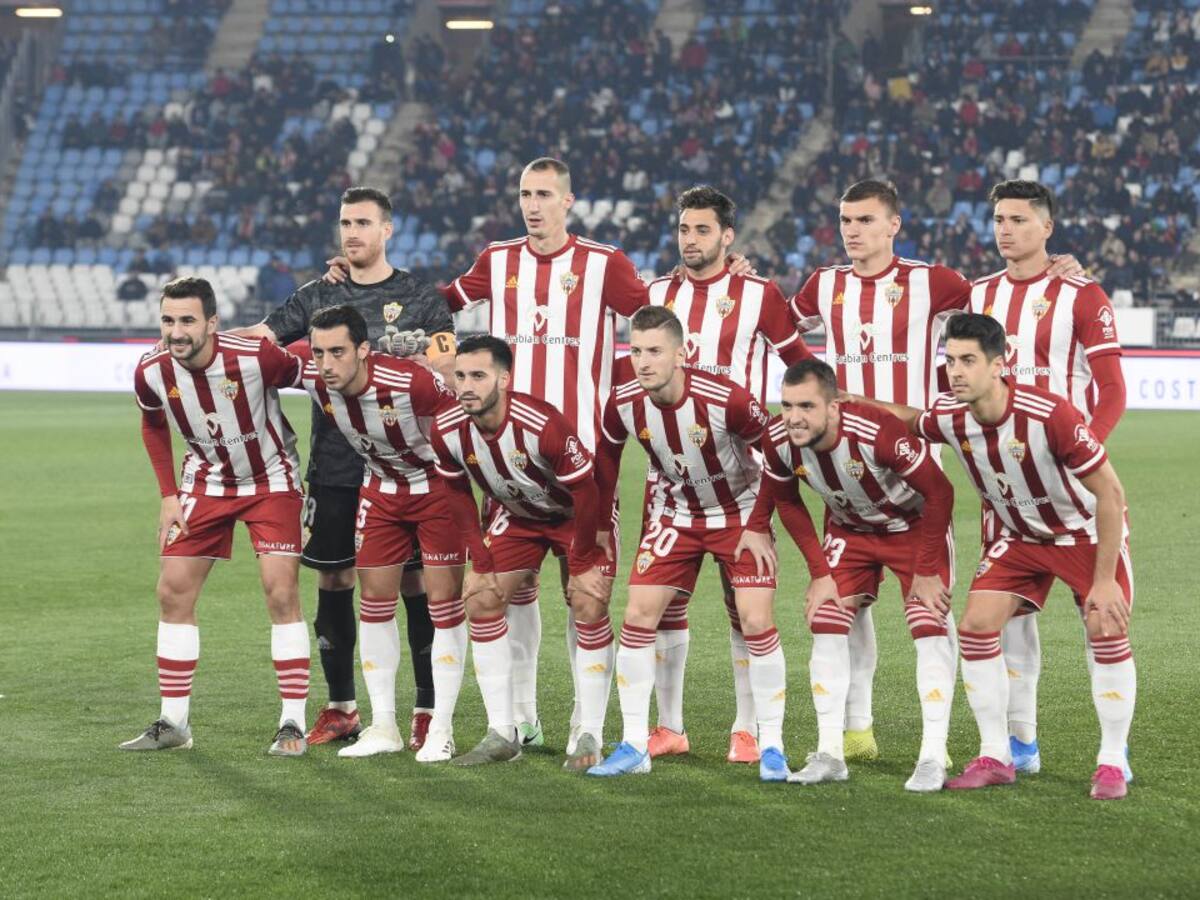 La plantilla del Almería cuenta con 21 efectivos