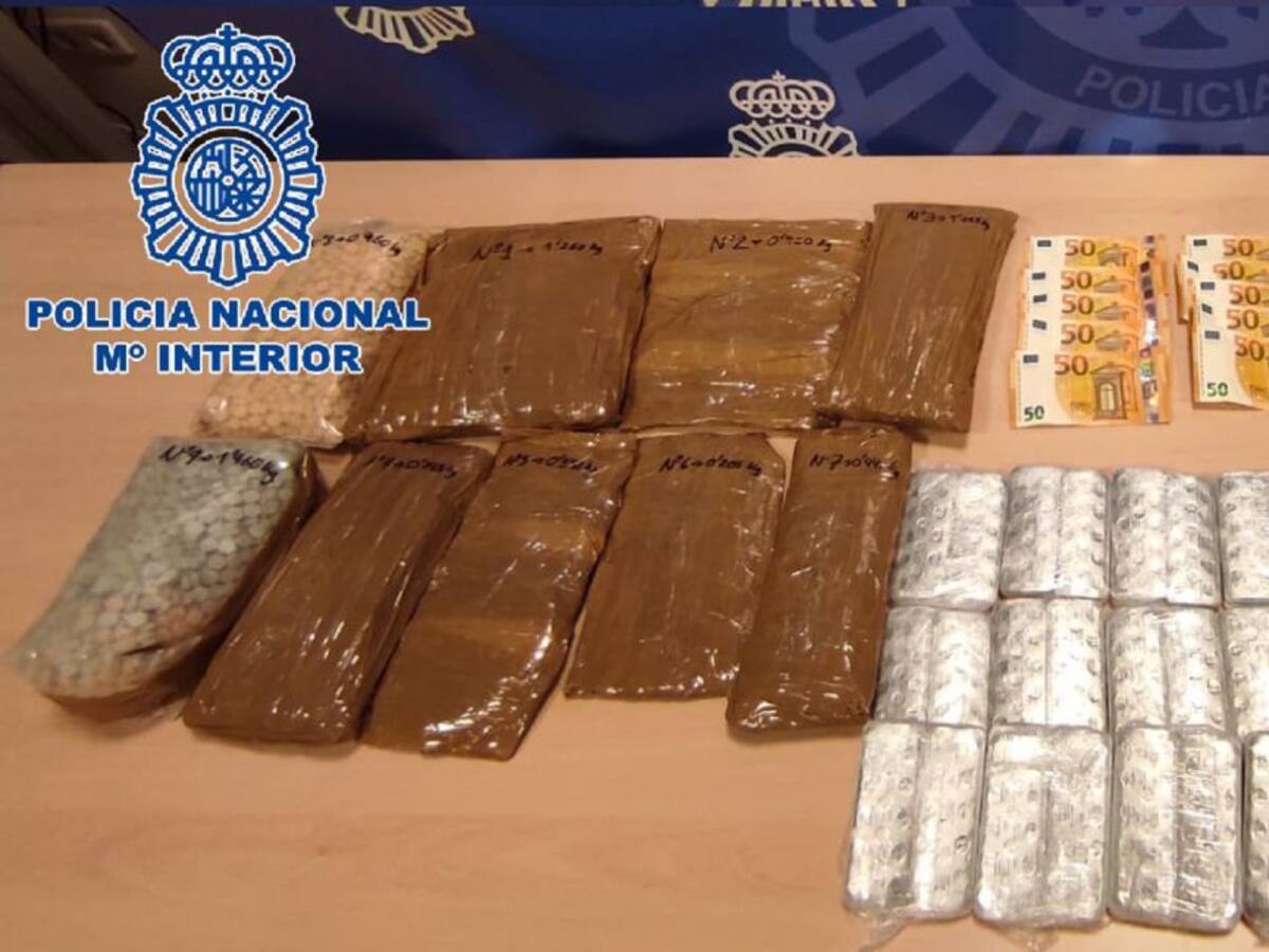Incautadas más de 30.000 pastillas de MDMA en un control en la barriada de La Piñera