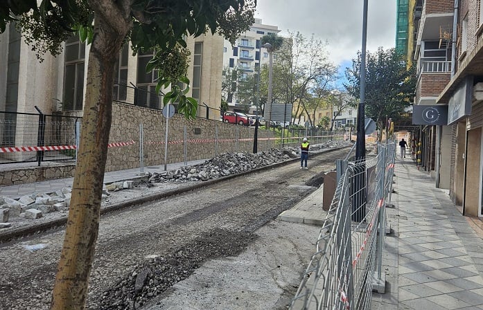 Obras en Capitán Ontañón y Fray Tomás del Valle