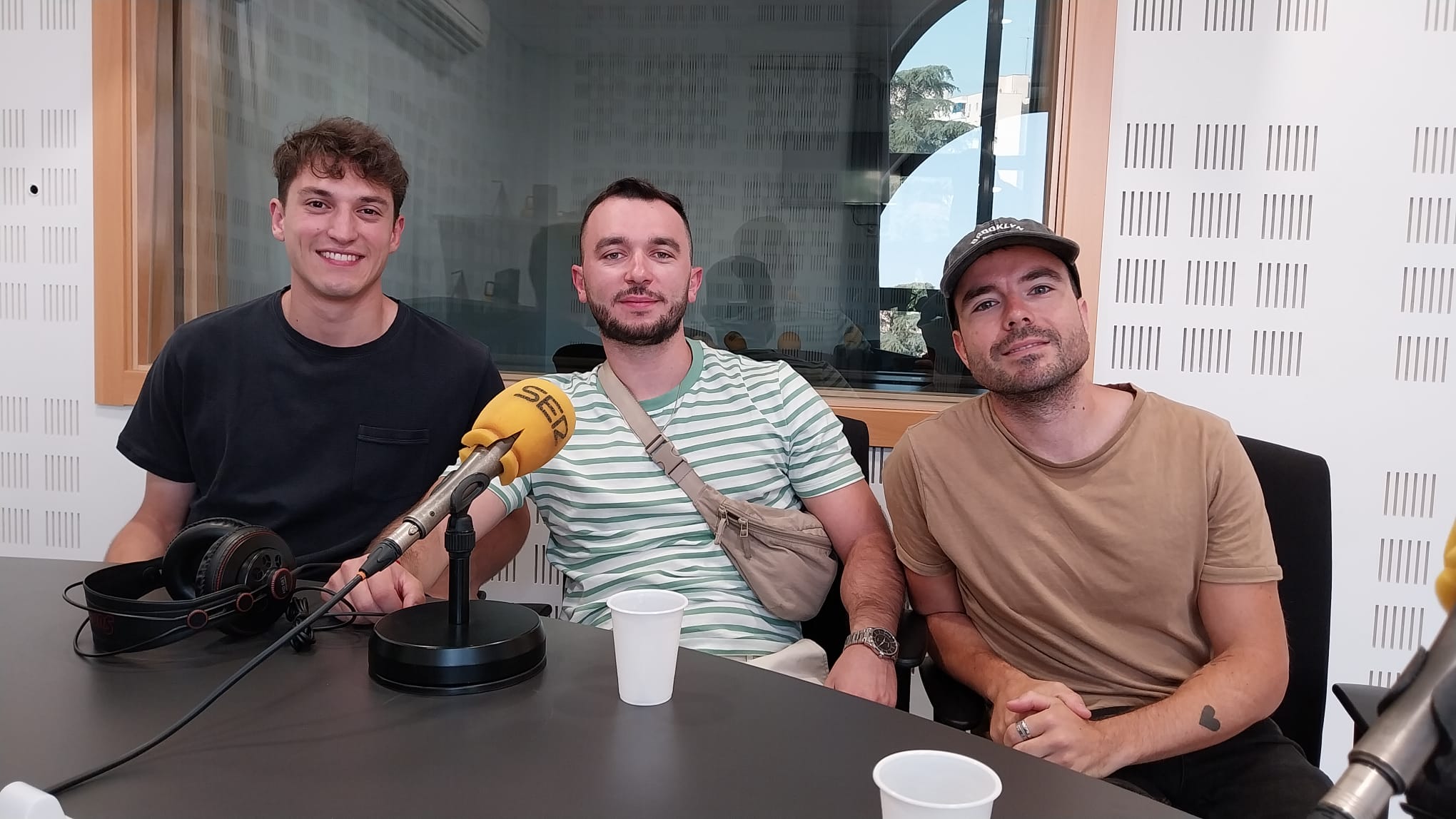 Santi Jiménez, Diego Moreno y Dani Vera forman Cruz Cortés