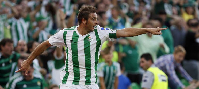 El centrocampista del Betis Joaquín Sánchez.