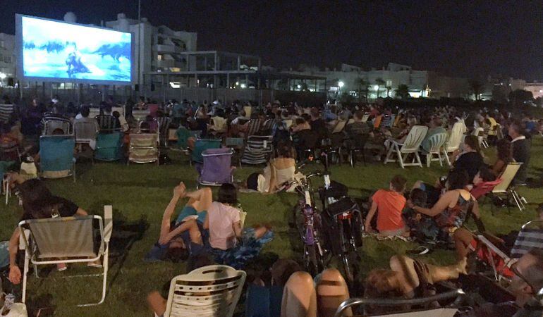 Cine de verano en El Ejido.