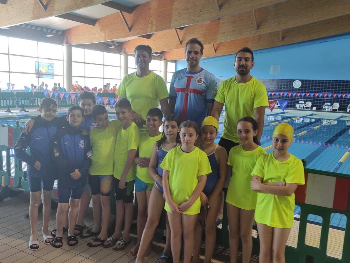 Destacada actuación del Natación Bierzo-Ponferrada en el autonómico de benjamines