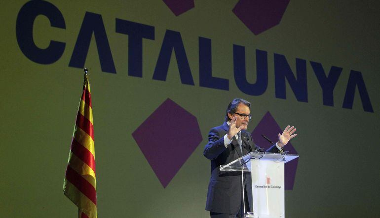 El presidente en funciones de la Generalitat, Artur Mas.