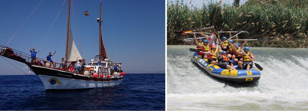 El descenso en kayak por el río Segura o el avistamiento de delfines y otros cetáceos, planes de verano en la Región de Murcia