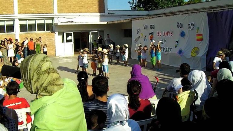 El colegio público Llevant de Inca es uno de los que tienen mayor demanda por parte de la población inmigrante