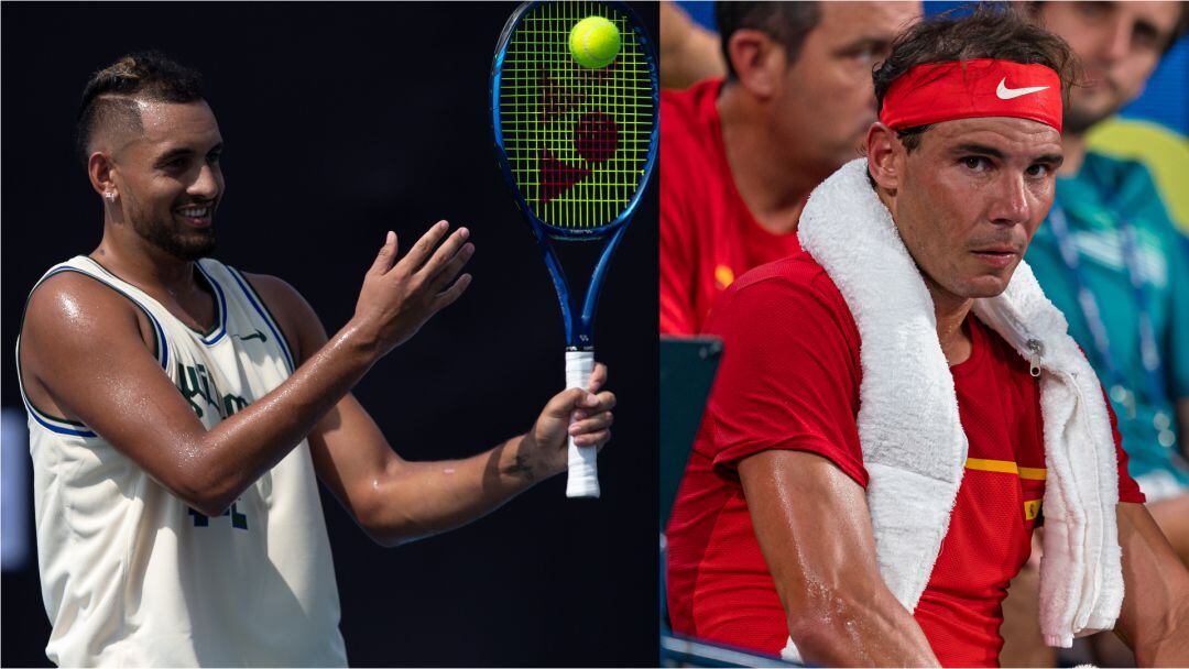 Kyrgios y Nadal