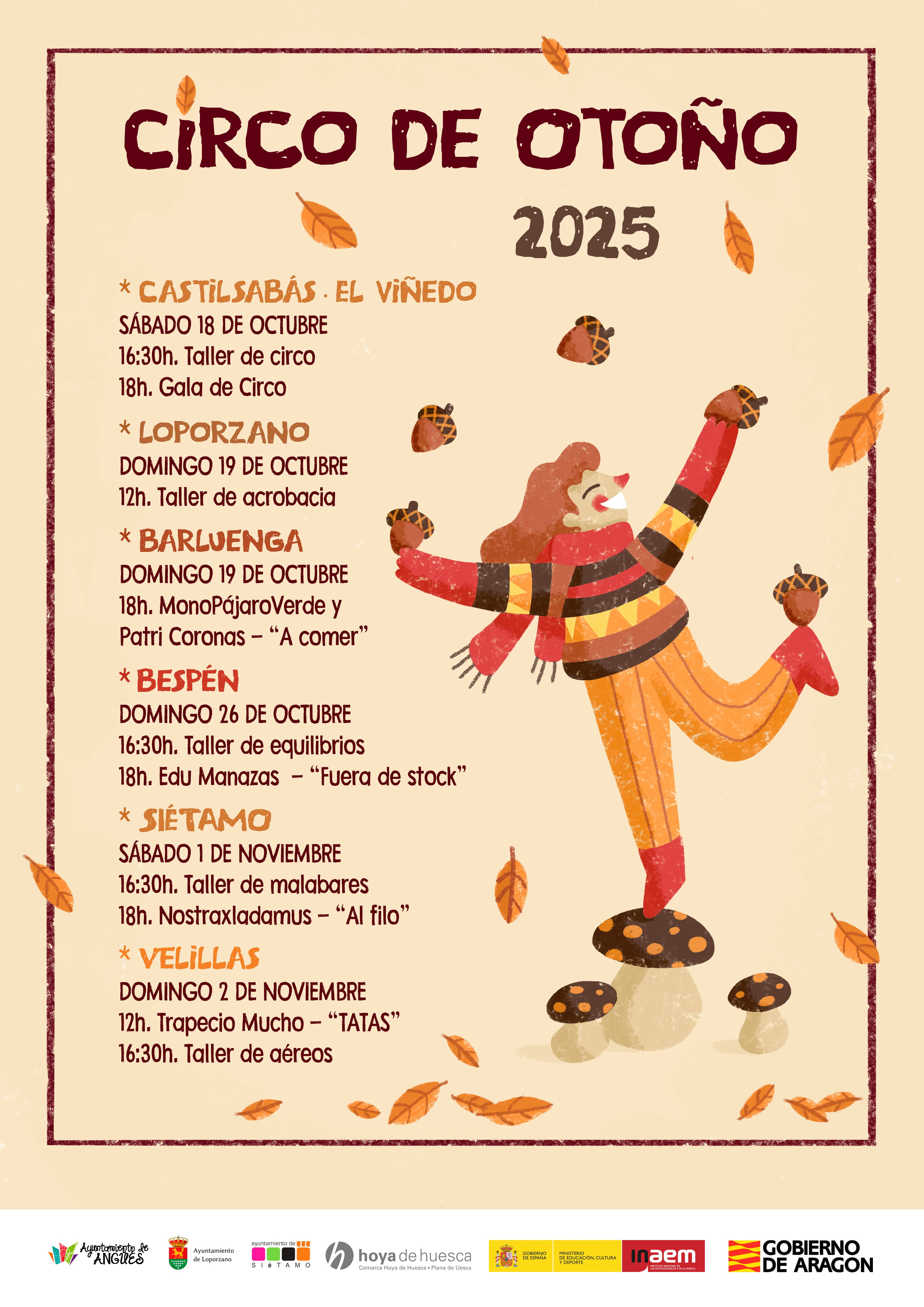 Cartel de la quinta edición de 'Circo de otoño'.