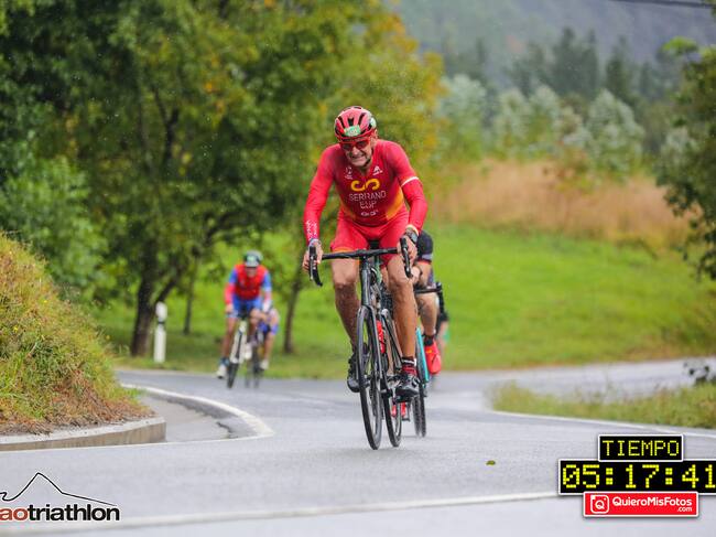 José Pedro Serrano, en una de las pruebas