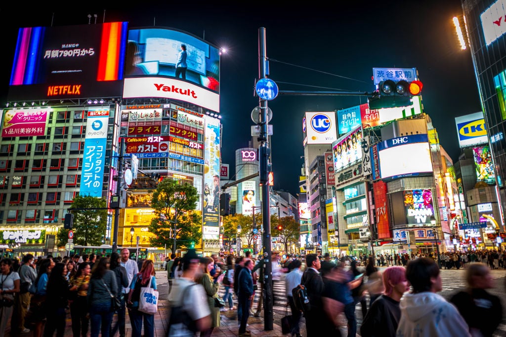 El distrito de Shibuya, en el centro de Tokio. (Photo by Sina Schuldt/picture alliance via Getty Images)