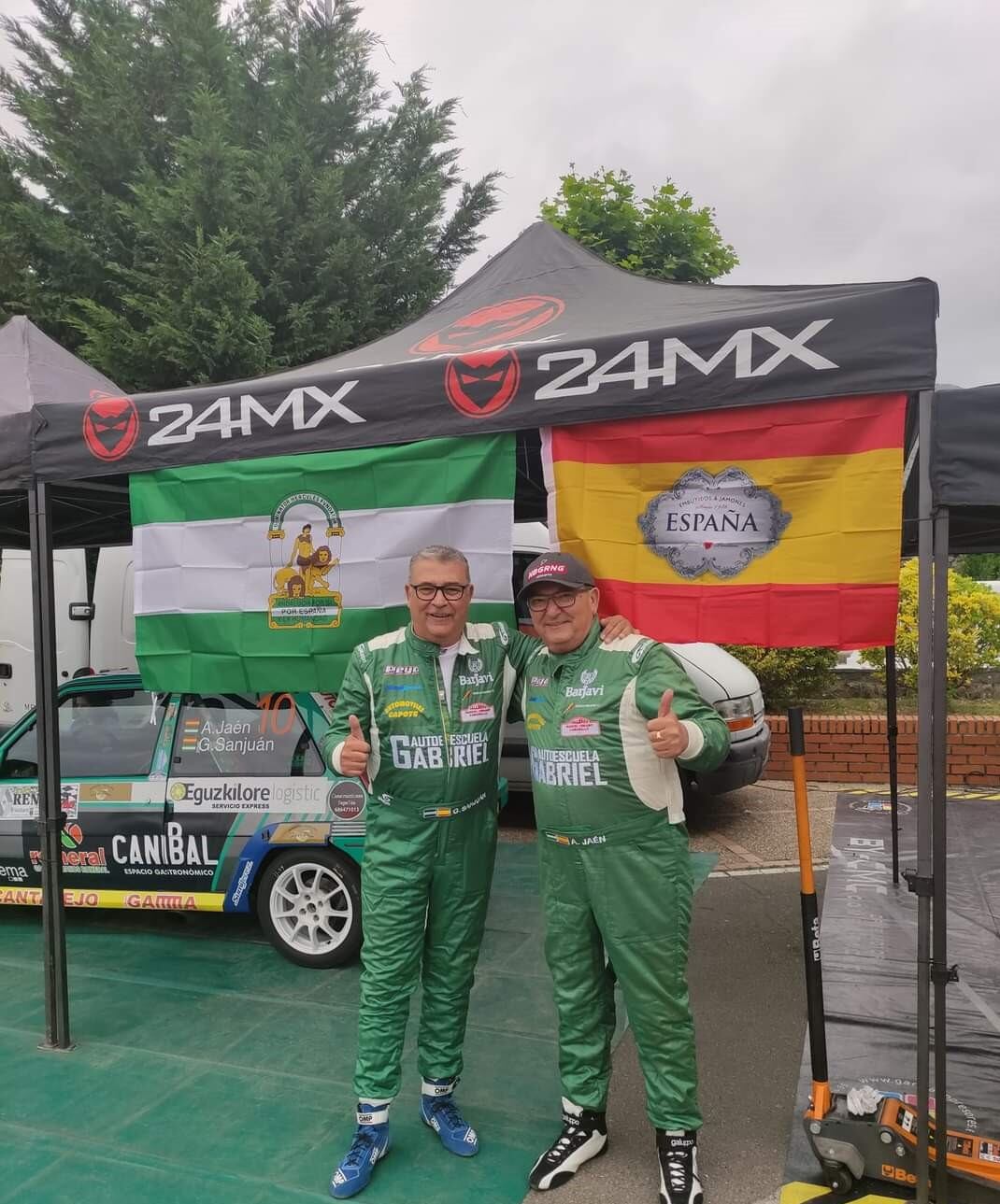 Amador Jaén y Gabriel Sanjuan tomarán parte del Rally Sierra de Cádiz