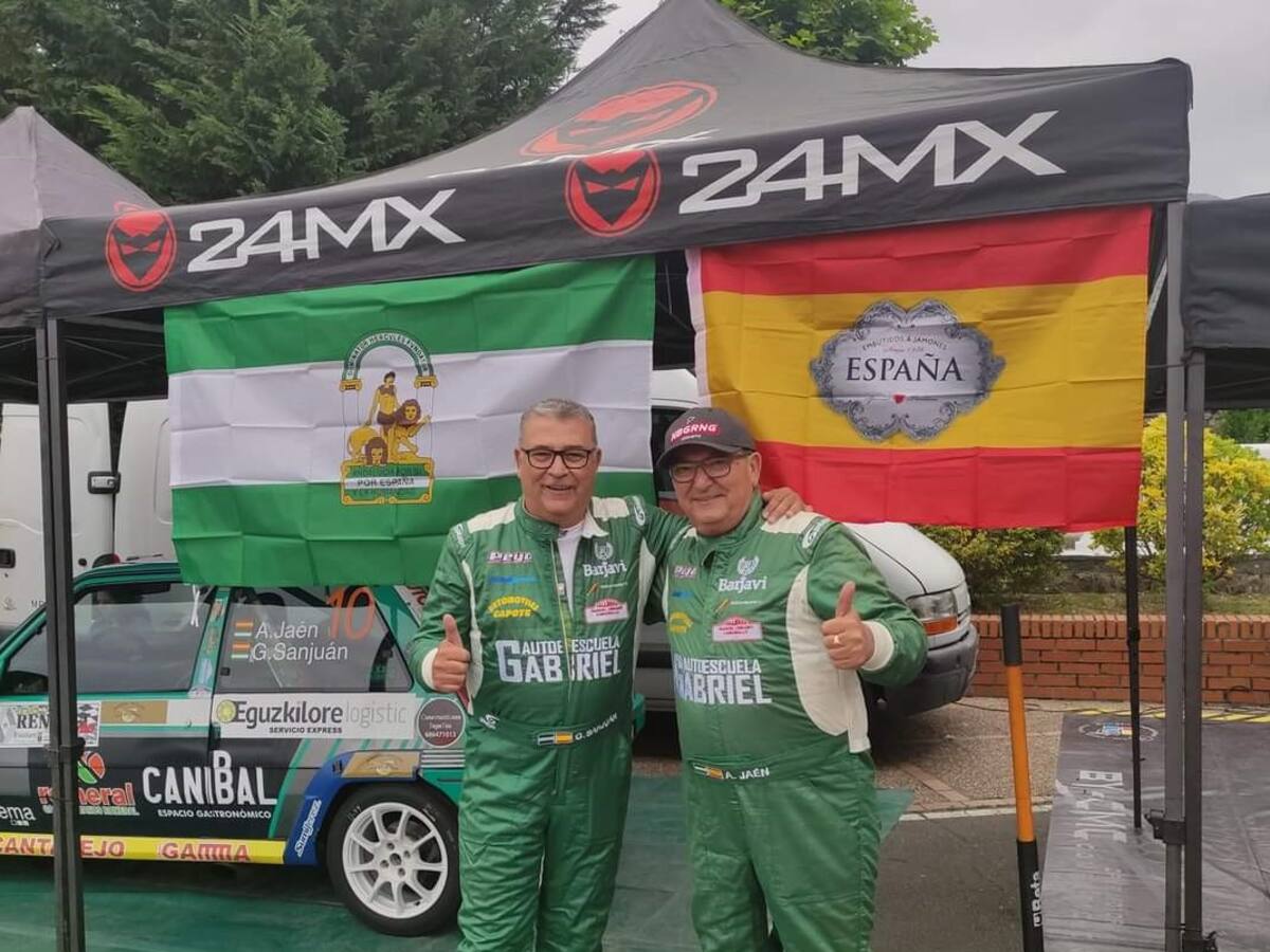 Amador Jaén y Gabriel Sanjuan, estarán en el Rally Sierra de Cádiz, "porque esta edición es muy especial"