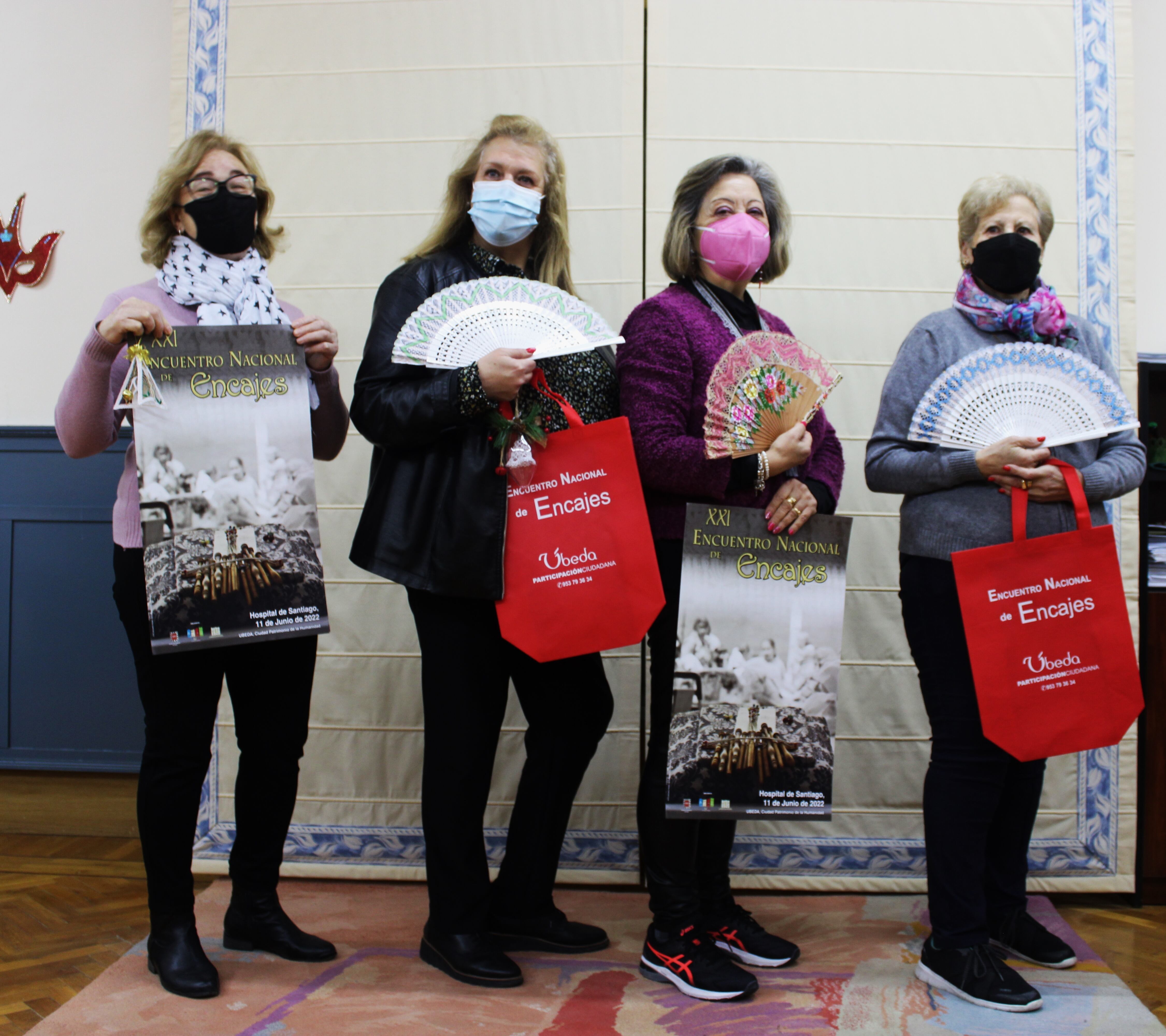 Presentación de la XXI edición del ‘Encuentro Nacional de Encajes