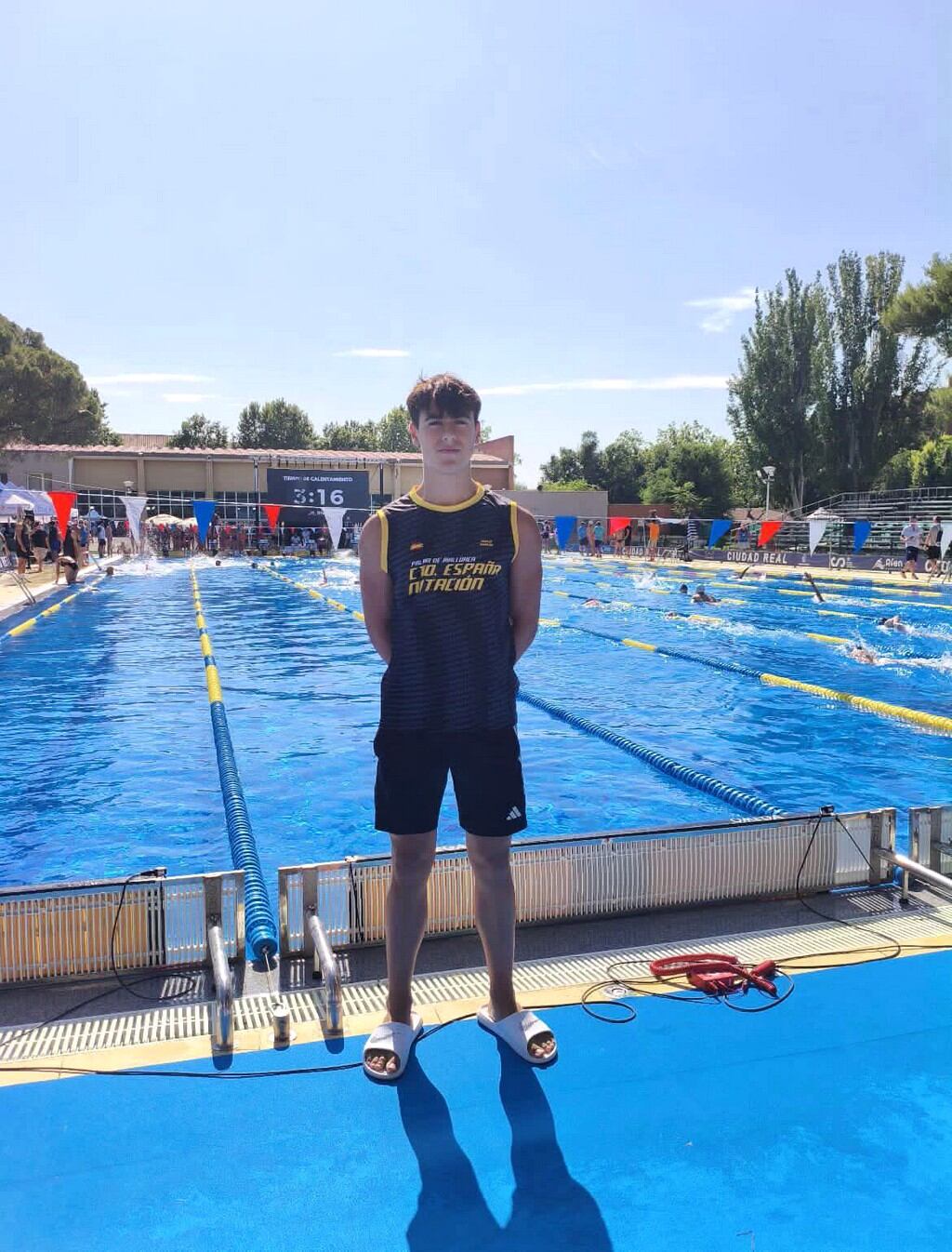 Mario Sánchez, en el campeonato