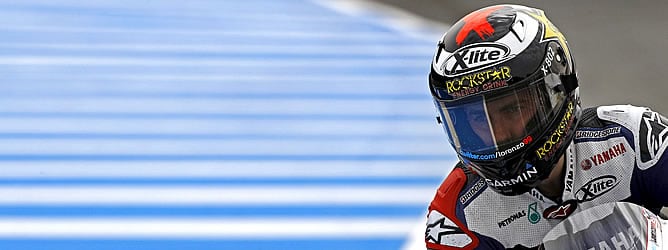 Jorge Lorenzo, en Jerez