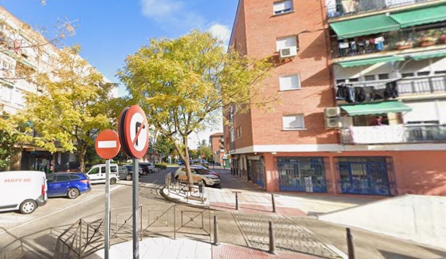 Edificios en el barrio de Juan de la Cierva en Getafe