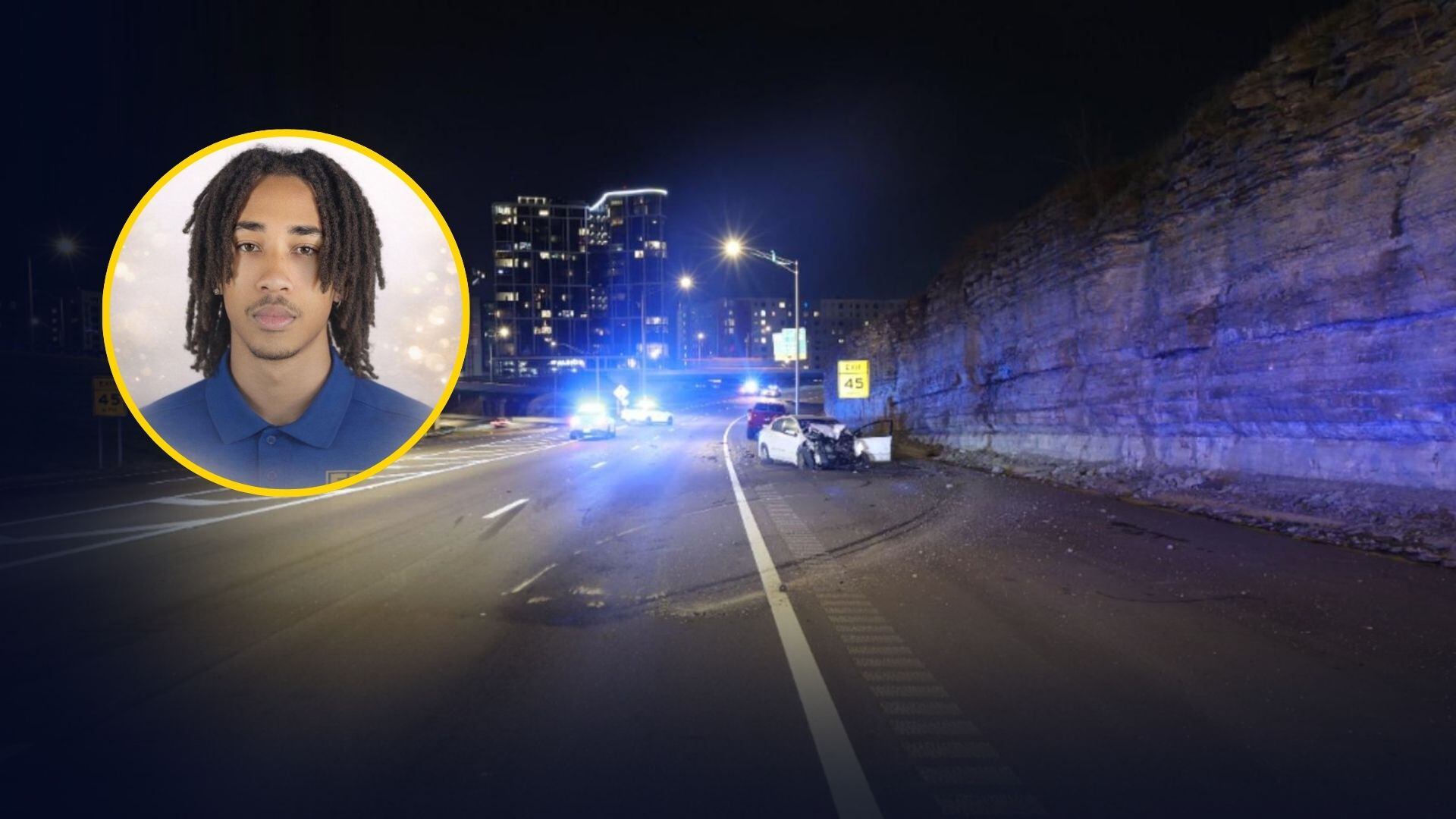 Montaje del fallecimiento de Andre Bell