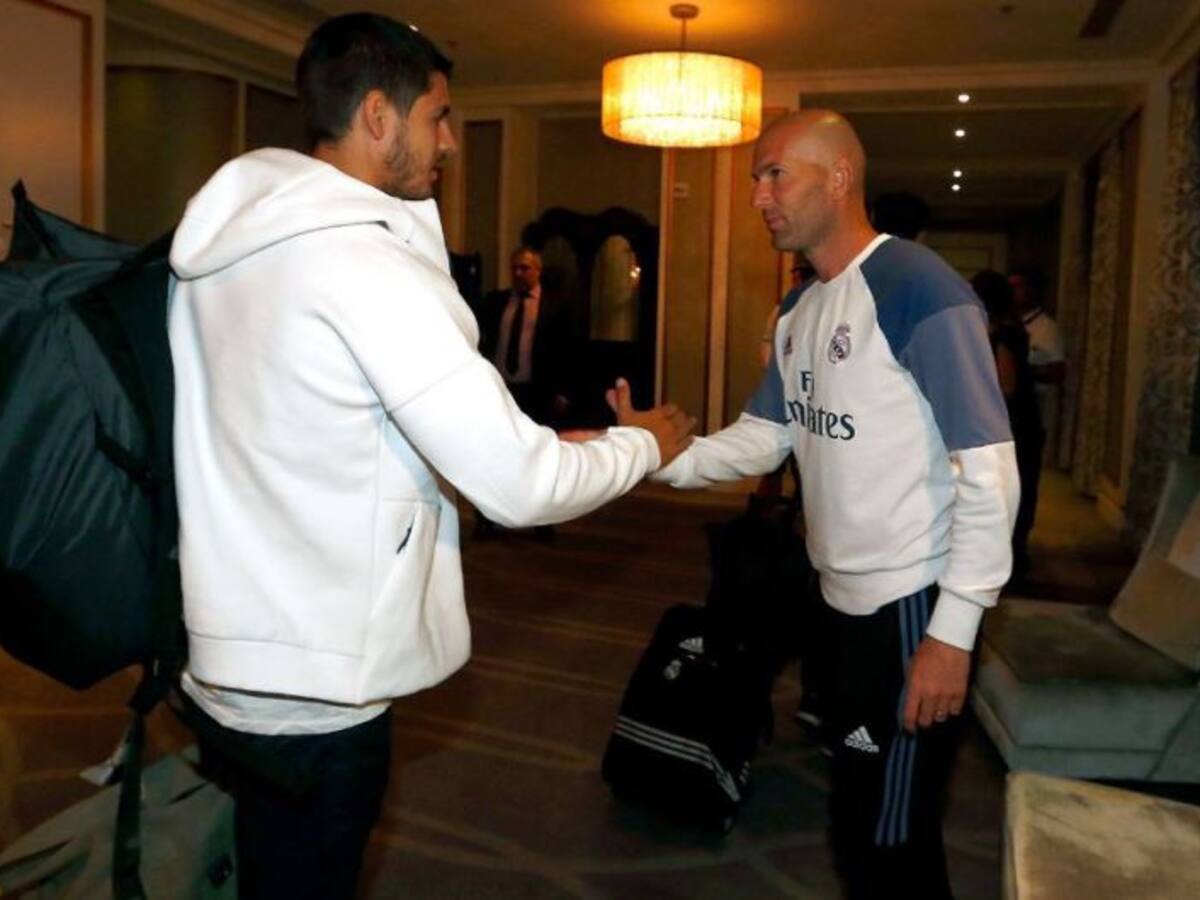 Morata ya está en Montreal