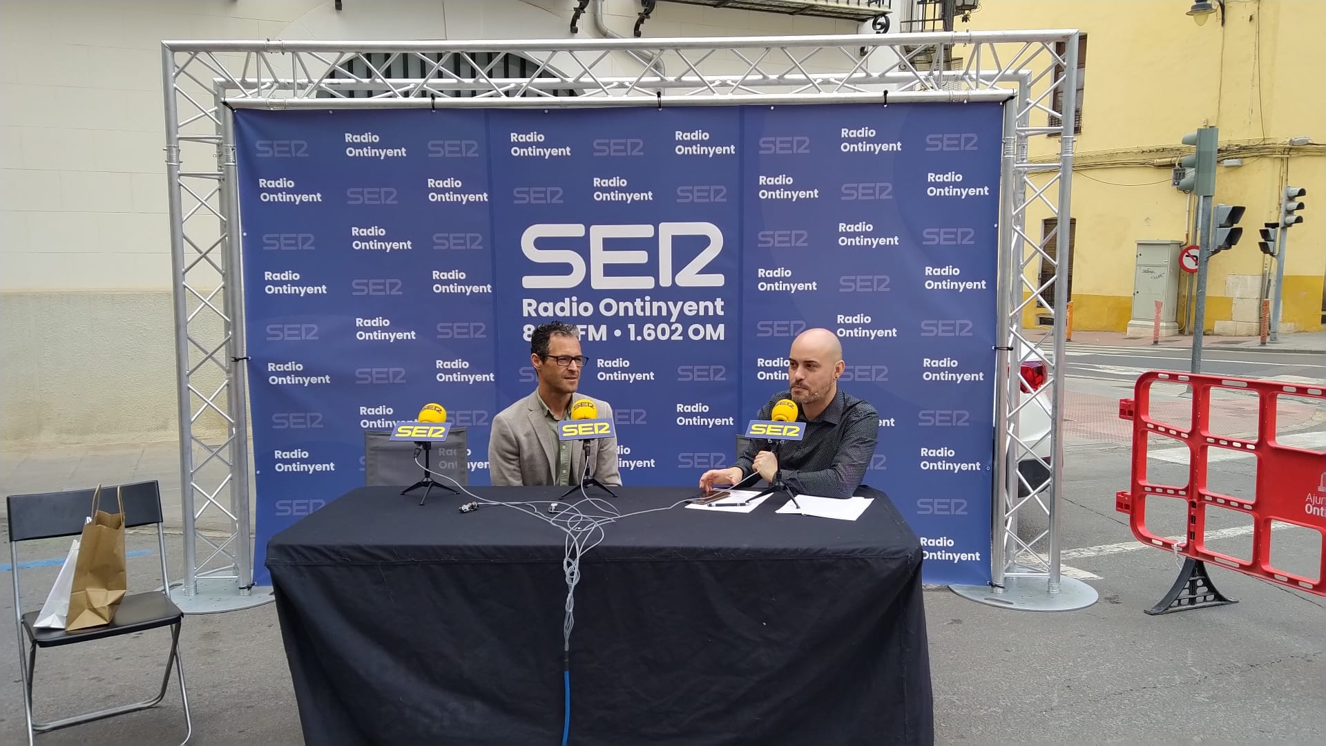 Ferran Gandia durant la seua intervenció