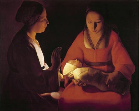 El recién nacido, de Georges de La Tour