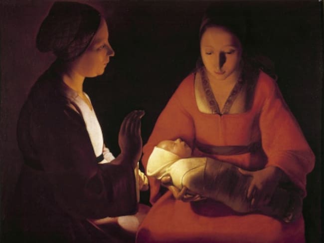 El recién nacido, de Georges de La Tour