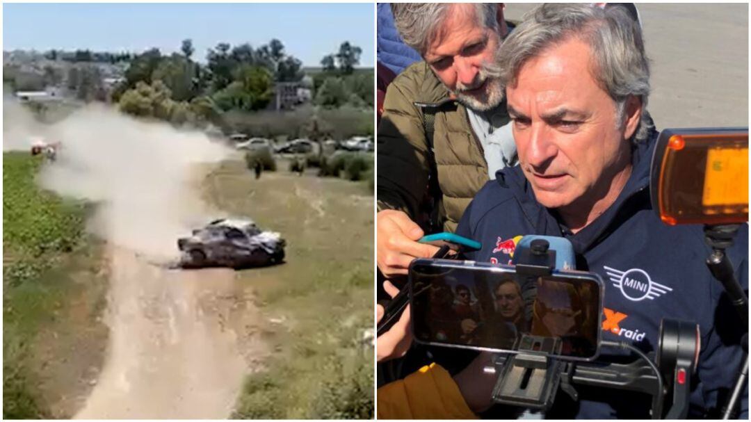 El momento del &#039;atajo&#039; de Nasser; y Carlos Sainz