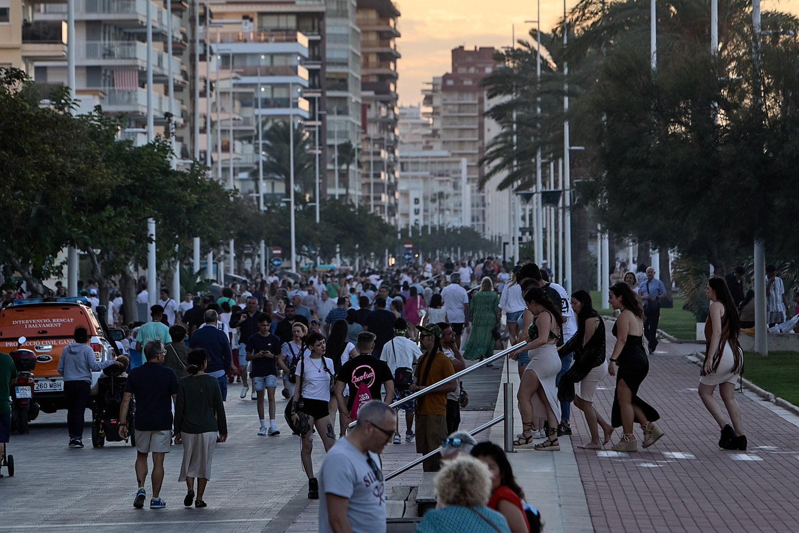 La Playa de Gandia en San Juan.