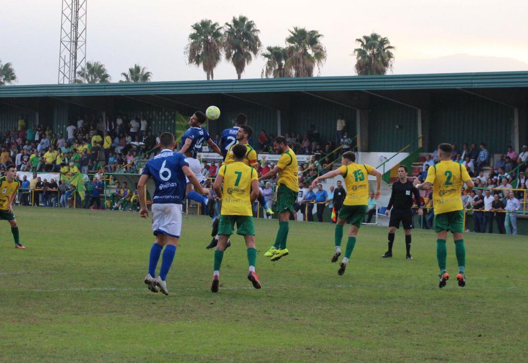 Un momento de un partido.