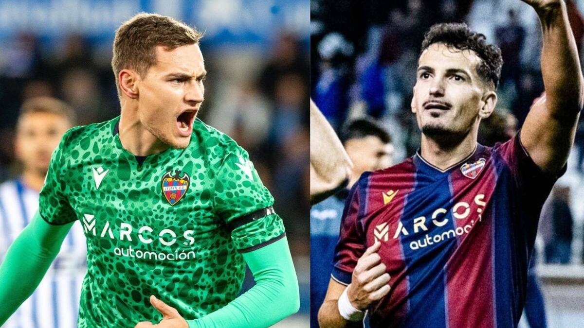 El Levante UD inicia negociaciones para asegurarse el futuro de Jorge De Frutos y Álex Muñoz