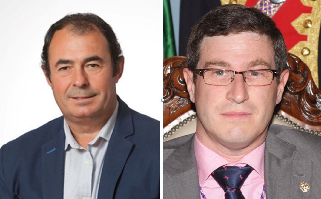 De izquierda a derecha, Agustín Moral y Miguel Contreras.