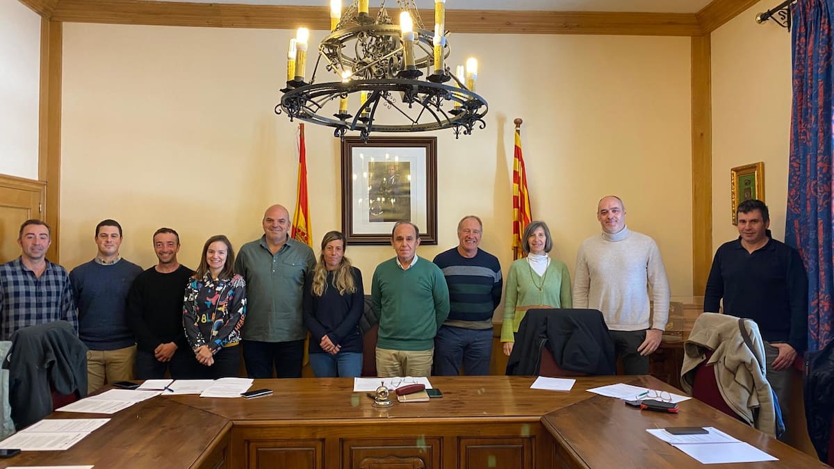 Álvaro Salesa, presidente de la Mancomunidad Valle del Aragón