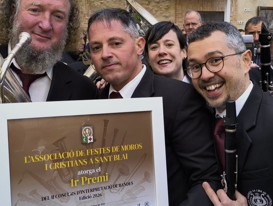 Primer premio para la banda de Quatretonda