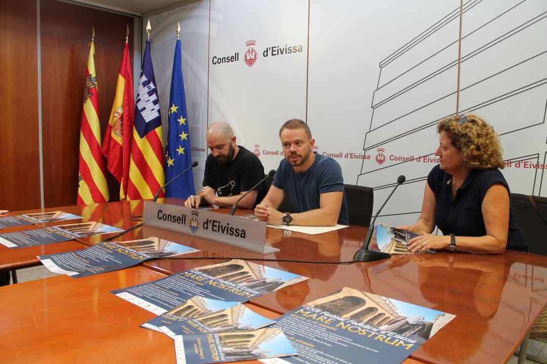 Un momento durante la presentación del festival