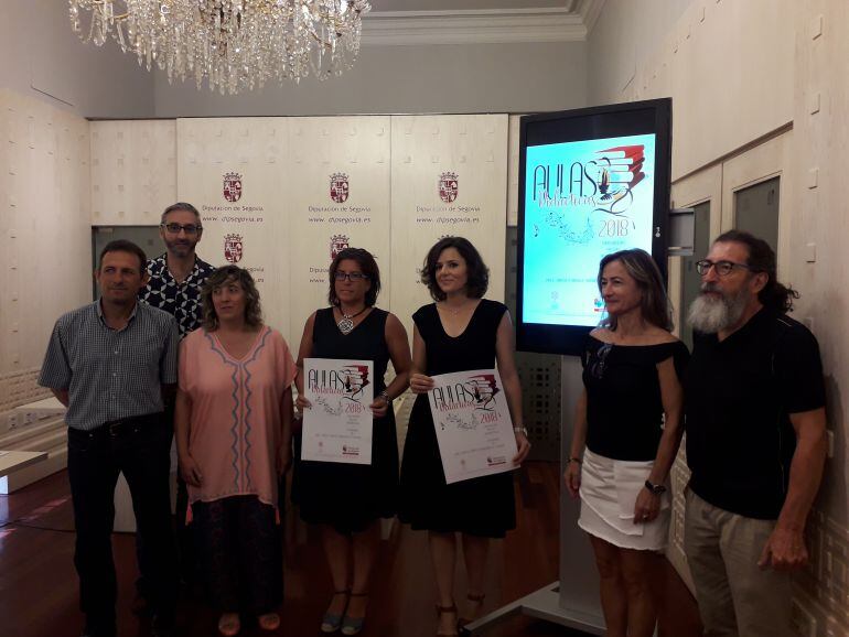 Presentación de las aulas didácticas del Instituto de la Cultura Tradicional  Manel González Herrero en la Diputación Provincial de Segovia