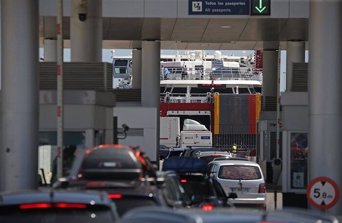 Puesto de Control Fronterizo en Algeciras