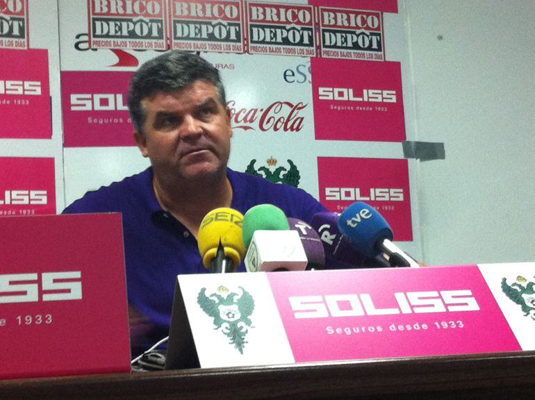 Onésimo Sánchez, entrenador del Toledo