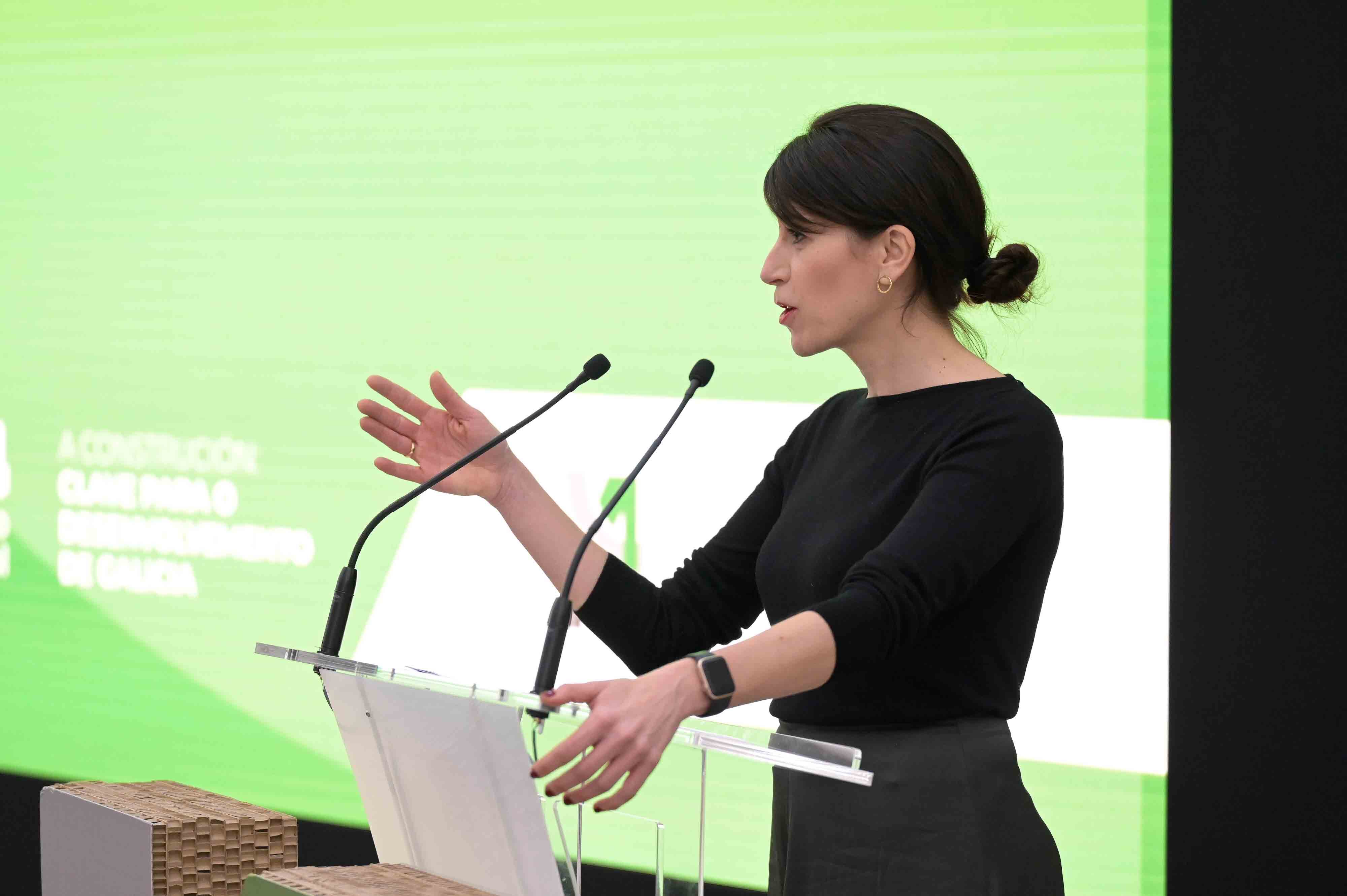 La conselleira de Vivenda, María Martínez Allegue, en una imagen de archivo