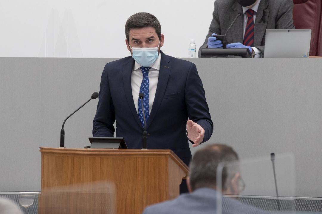 Antonio Luengo, consejero de Agua y Agricultura informa sobre las acciones va a llevar a cabo ante el proyecto de ley de aguas impulsado por el gobierno de Castilla la Mancha para frenar los trasvases de agua