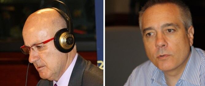 Josep Antoni Duran i Lleida i Pere Navarro